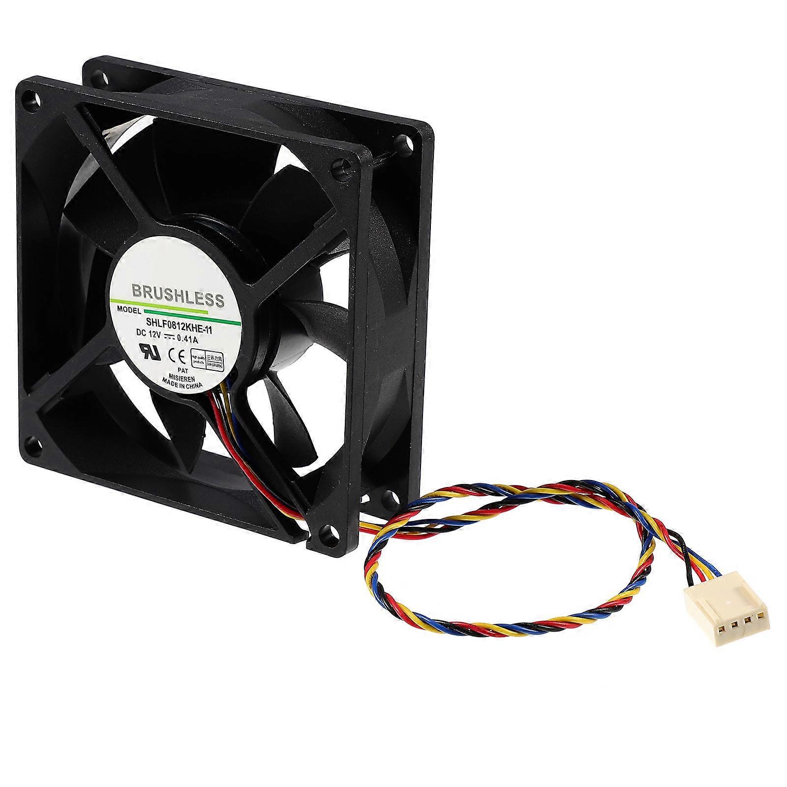 High Temp Fan 4-Pin Motherboard Interface Internal Cooling 1Set