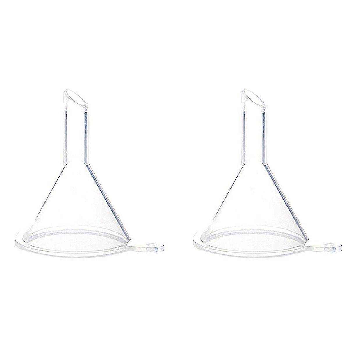 Plastic Mini Funnel For Craft Projects And DIY Projects Pouring Room Temperature Oils 20Pcs