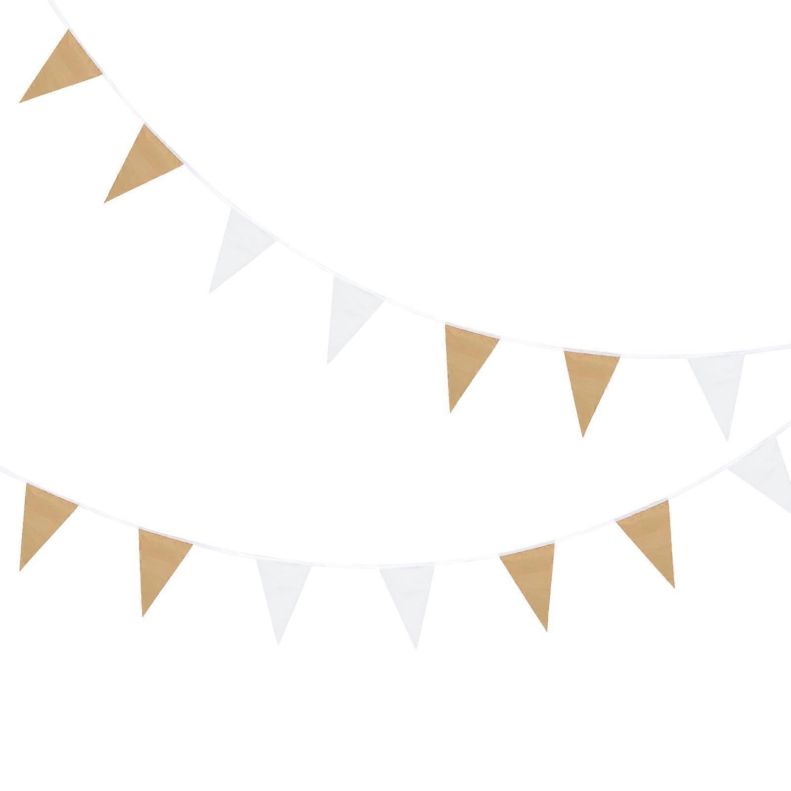 Here's a polished and engaging product description based on your input:
**2pcs Triangle Banner – Vibrant Decorative Flags for Picnics, Camping,