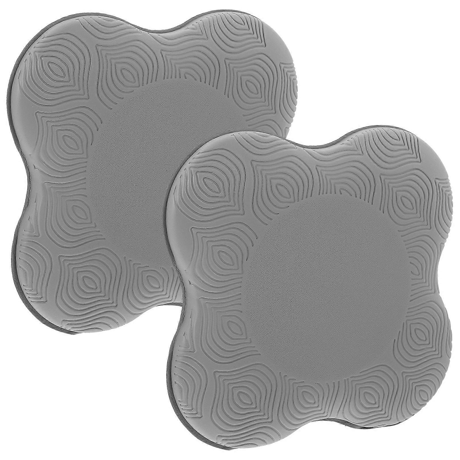 Knee Protection Cushion For Gym Routine Square Tpe Material 7.8×7.8×0.5in Non-Slip 2Pcs