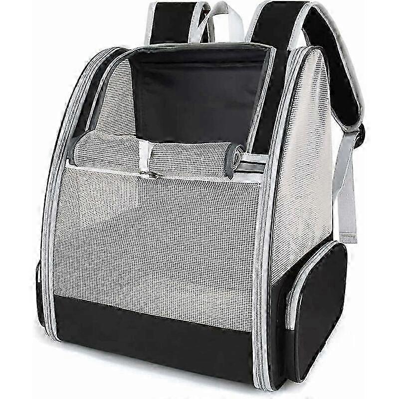 Pet Travel Backpack, Ergonomic Cat Carrier, Ventilated Design