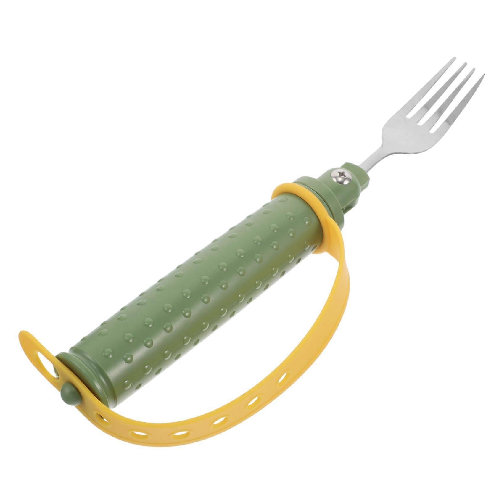 Adaptive Spoon Cutlery for People with Disabilities, Ergonomic Design, Non-Slip Grip, Easy to Use Dining Utensils