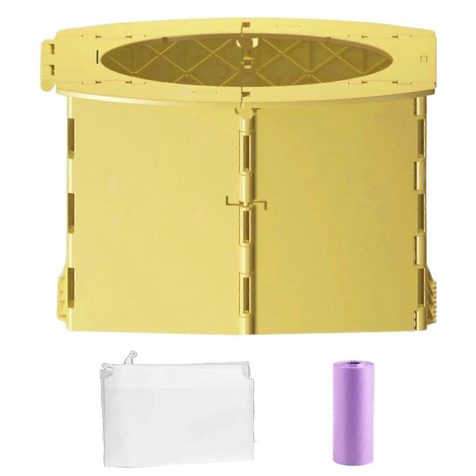 Foldable Potty Seat with Disposable Bags, Kids Portable Folding Toilet for Car, Camping, Travel, Outdoor and Indoor Use