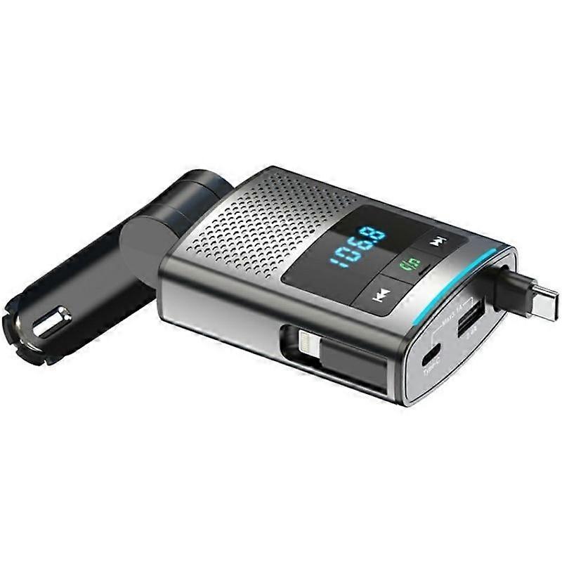 Car Voltage Display Charger Bluetooth-Compatible MP3 Player GZ16