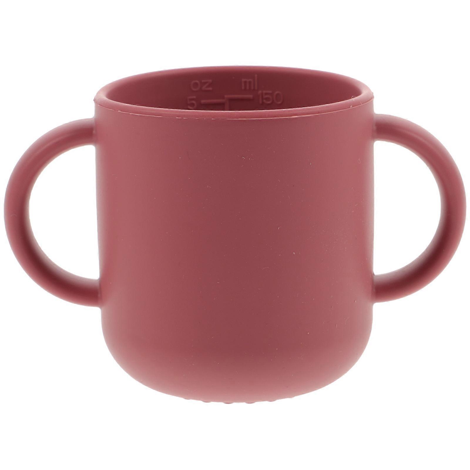 Silicone Trainer Cup for Boys Independent Drinking Dishwasher Set