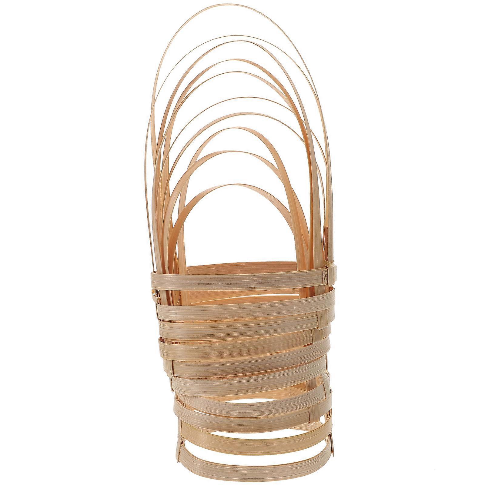 Portable Bamboo Drink Holder with Handle for Coffee Carrier Suitable for Home and Coffee Shop Use 10pcs