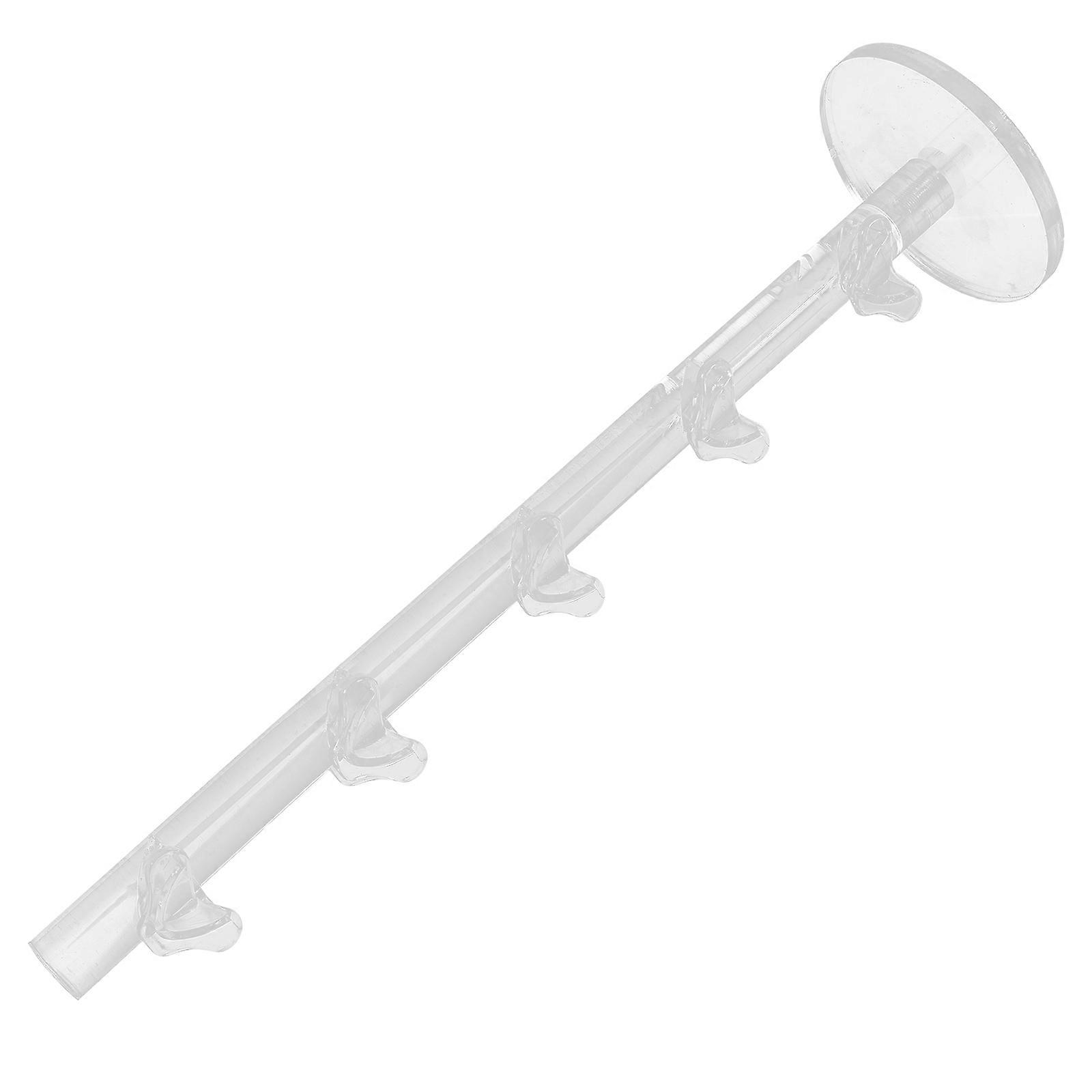 Transparent Acrylic One Side Eyeglass Display Stand for Store 5 Layers Space Saving