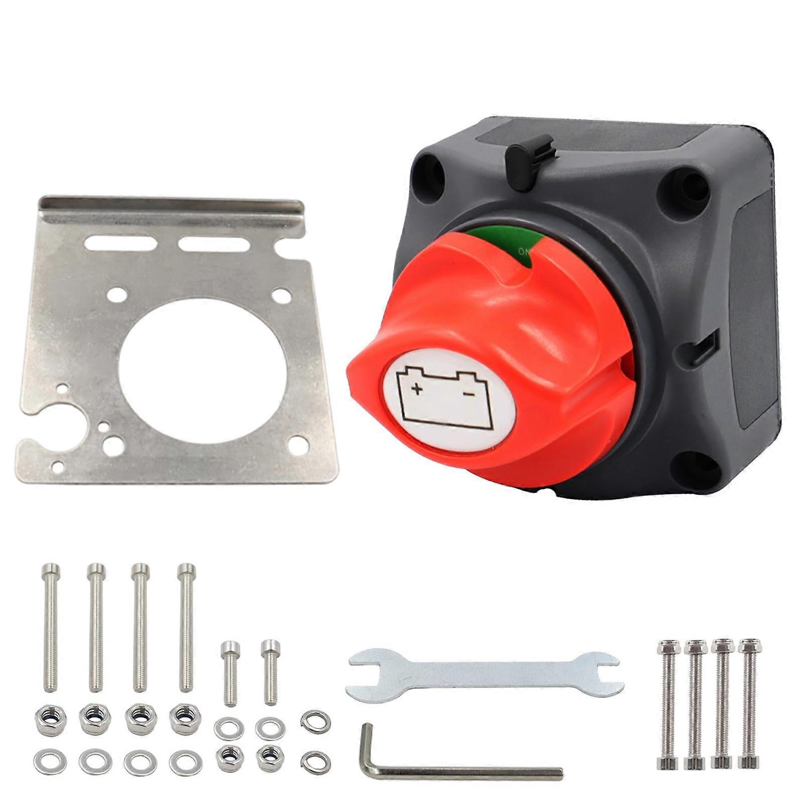 Boat Battery Isolator 12V-48V Waterproof 275A, Marine Electrical Isolator, Easy to Use, Compatible With 12V-48V Systems