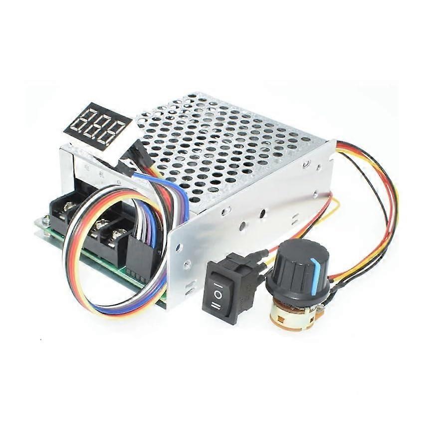 DC Brush Electronic Starter Controller 1055V 60A with Reversible Switch Digital Display 0 Adjustable Potentiometer 12V 24V 36V 48V