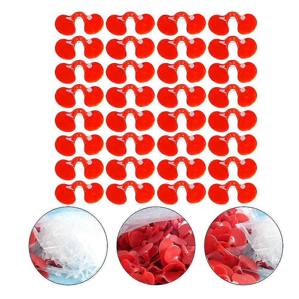Reusable Antipecking Chicken Glasses Made of Plastic for Chick Use Red 1000PCS