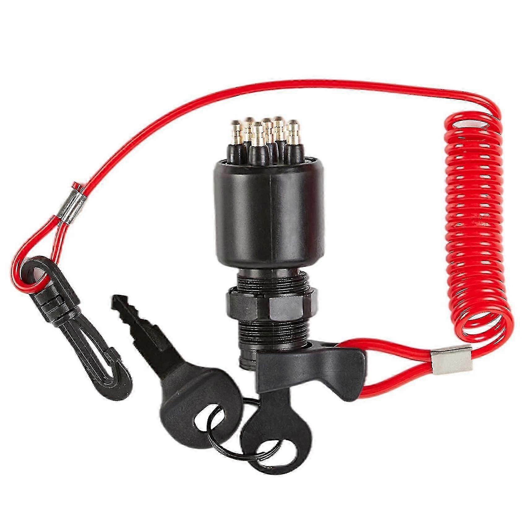 Switch Key Safety Lanyard For Omc 1996 Up Evinrude 5005801 For Evinr Zekai