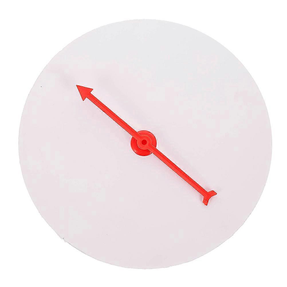 Spinning Prize Wheel Turntable For Parties Classrooms Annual Meetings 10X10X1CM Red Color 1Pcs