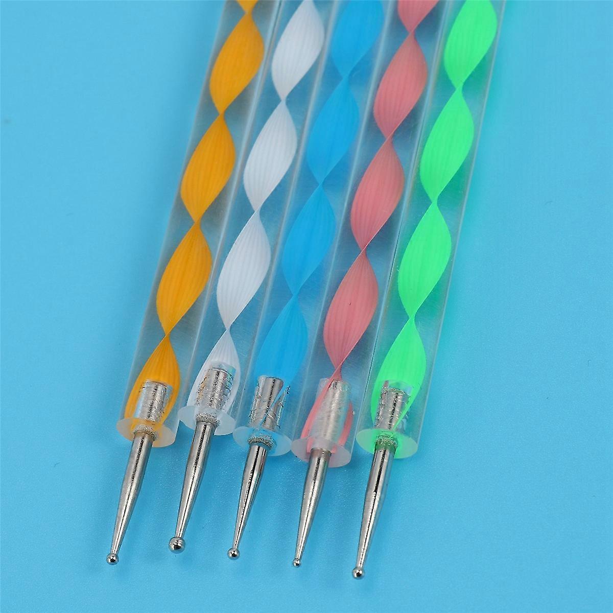 24X Mandala Dotting Tools Set for Painting Rocks,Painting Rocks Dot Kit, Rock Stone Painting Pen Pol