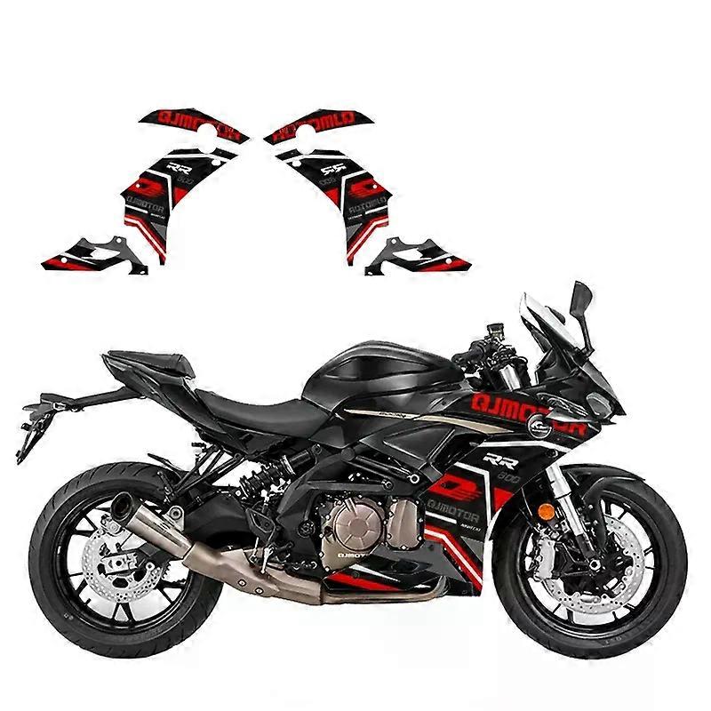 For QJMOTOR Race 600 Race600 2022 Motorcycle body fairing sticker logo decals Protector Decal 3D Stickers