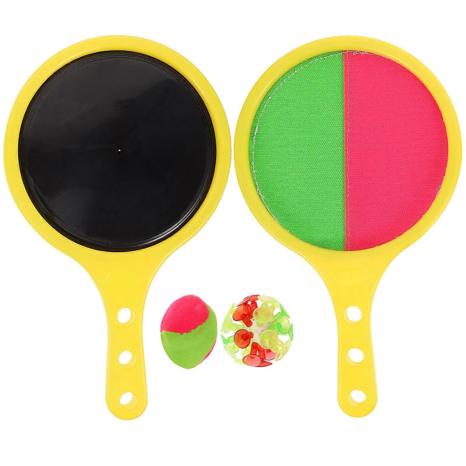 Outdoor Activities Green Balls Toy Funny Parent-Child Interaction Plate Sucker Balls Toys 32x19.5 Cm Durable 1Pack