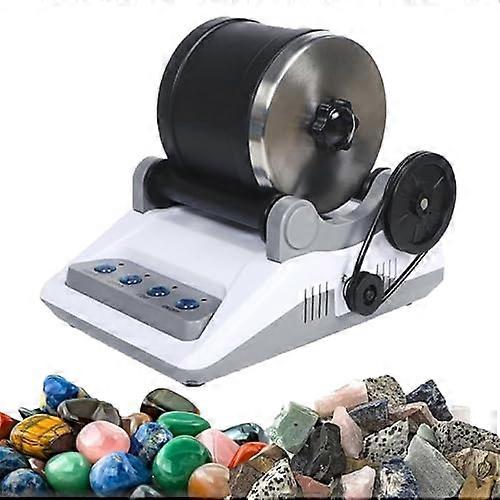 Rock Tumbler Kit With Timing Function For DIY Stone Polisher Educational And Fun Activities