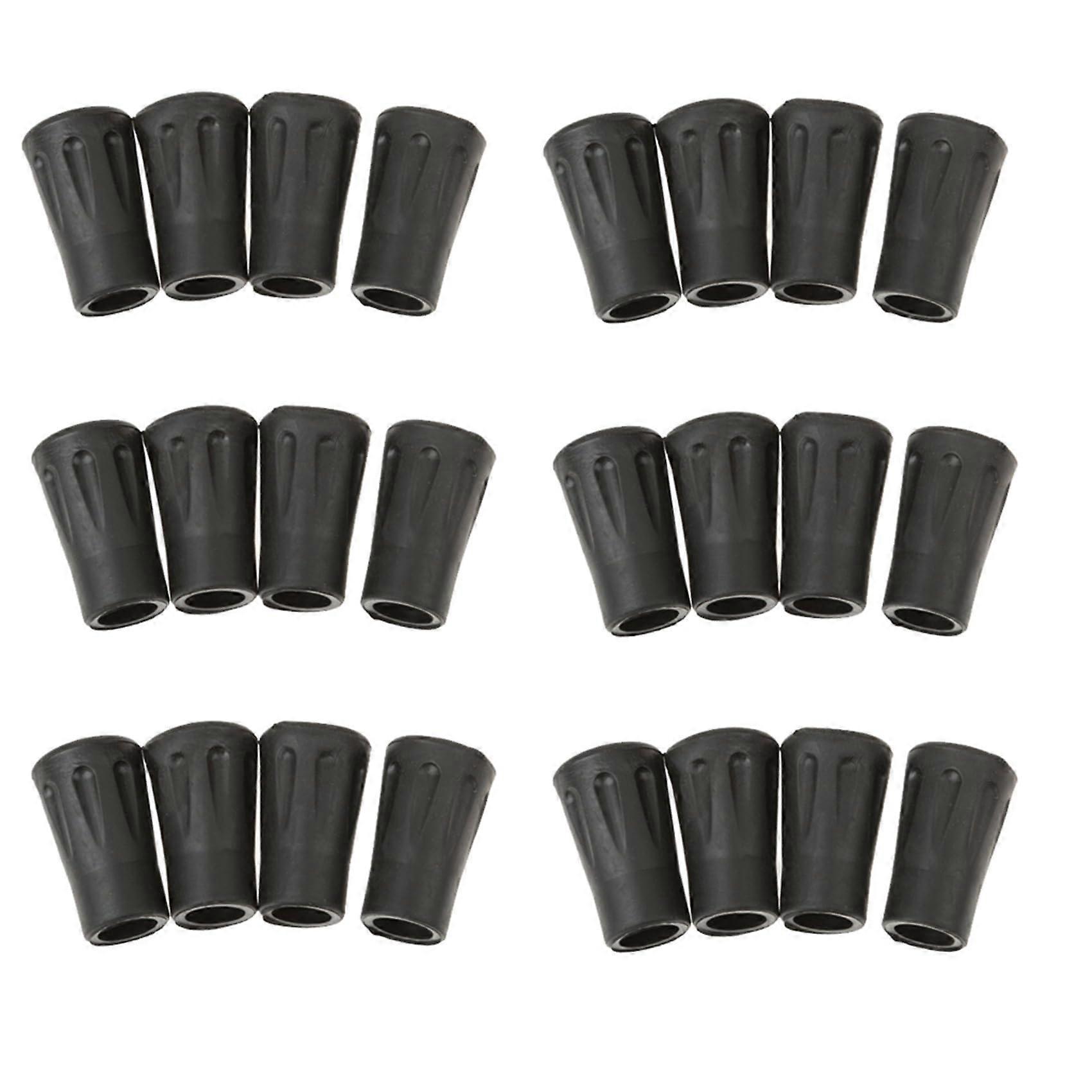Gummispitze 24-Piece Set Rubber Tips 4 cm For Hiking Trekking Poles