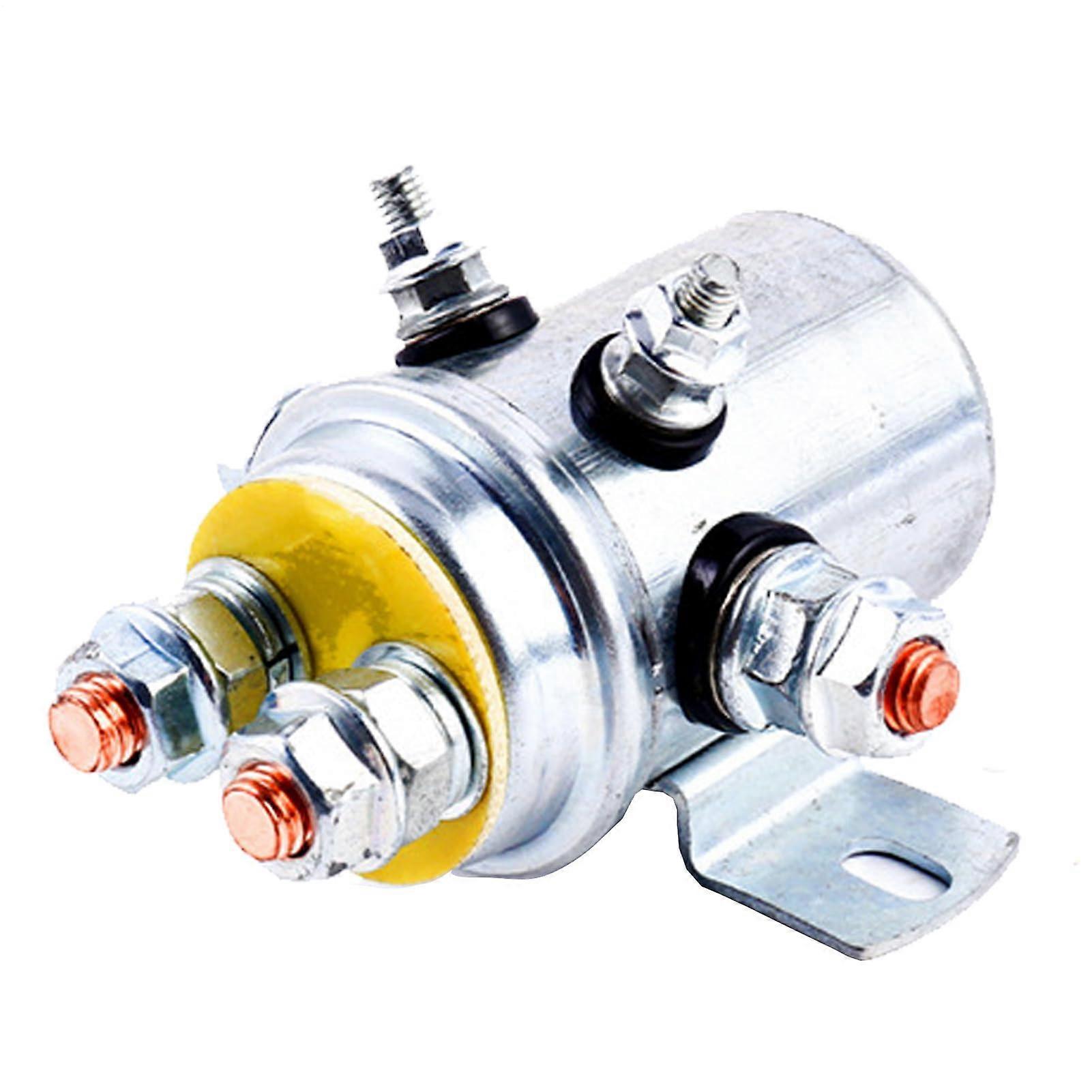 Winch Solenoid Relay 12V 24V Reversing Relay Coil, Sealed Control Box, Durable Winch Switch
