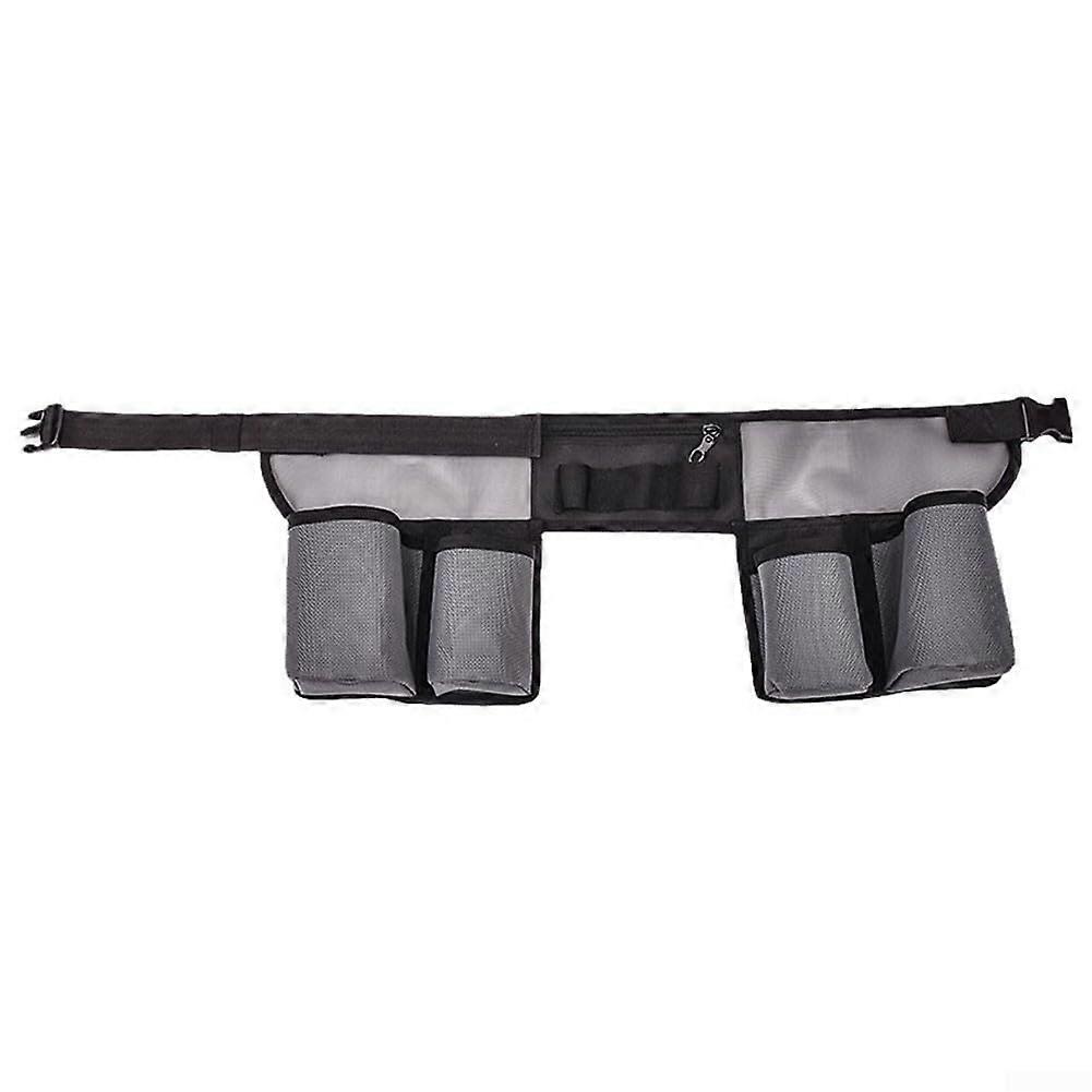Adjustable Nylon Tool Bag With Multiple Storage Pockets For Camping And Cleaning