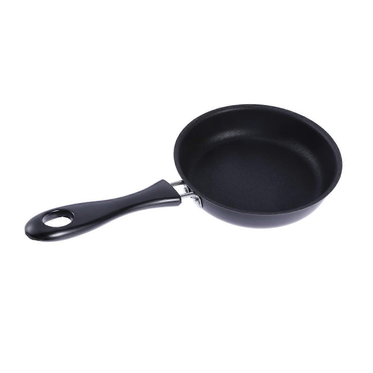 Mini Non Stick Omelette Frying Pan Practical Egg and Pancake Maker for Induction and Gas Cookers Easy to Clean with Lid for Breakfast Bed