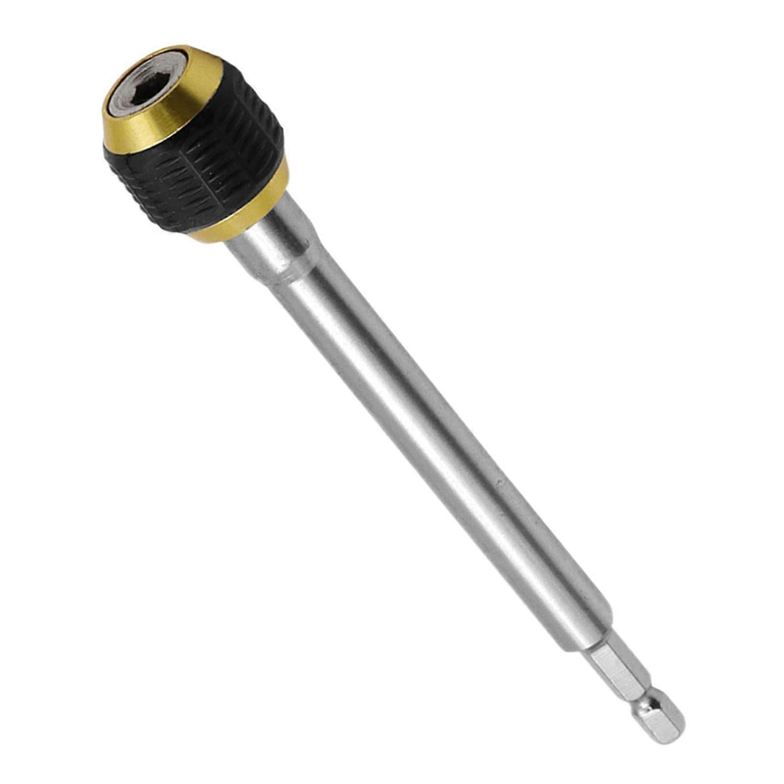 Drill Tip Extension - Hex Shank Bit Extension For Quick-Release Chuck Adapter - 150 Mm Length For Assembly Repair