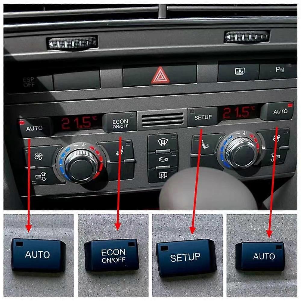 Air conditioner panel buttons, precise adaptation, suitable for A6LC6, device control buttons