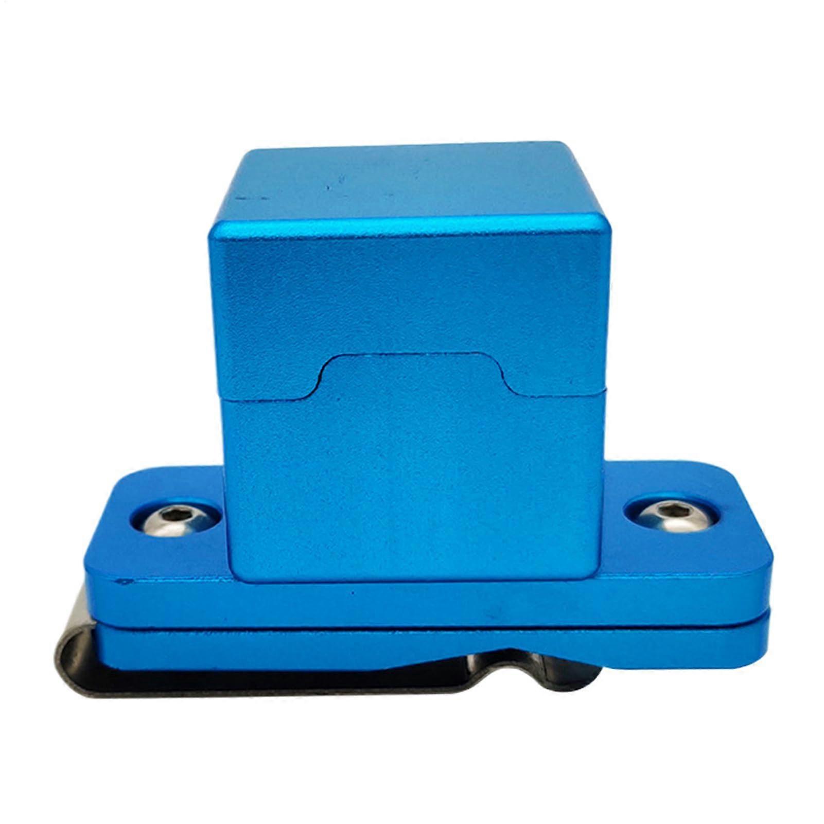 Pool Cue Chalk Holder  Portable Compact Magnetic Case for Enthusiasts  Players