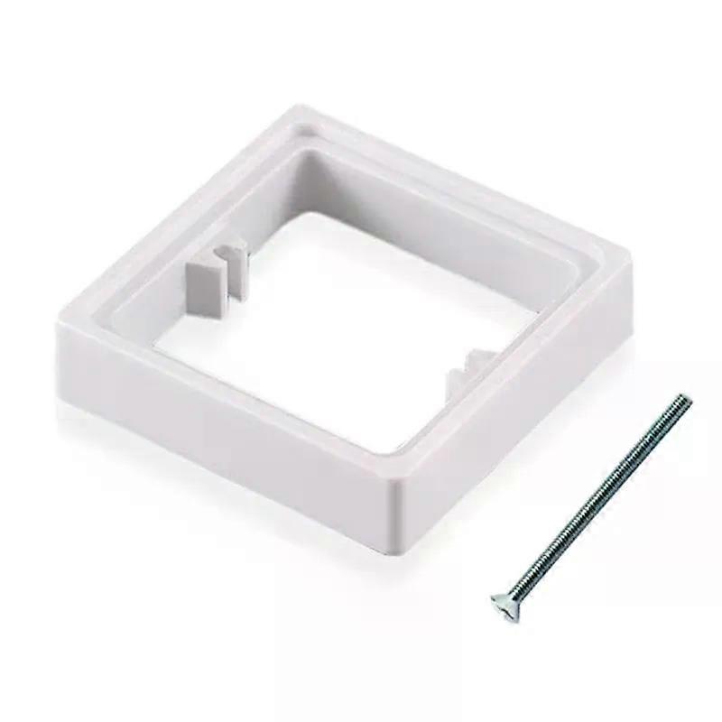 Single Socket Spacer 20mm Light Switches Surround Light Switches Accessory for Increased Installation Space & Compatibility