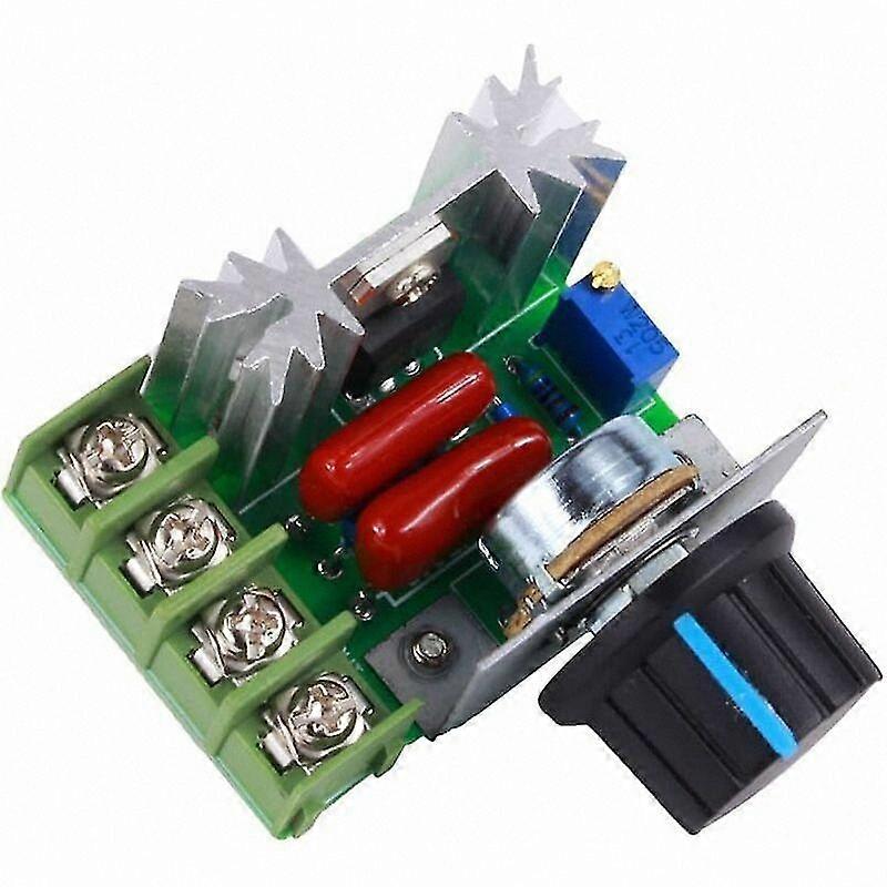 Commande de moteur à vitesse variable 2000W Gradateur pour éclairage LED 50-220V 25A Réglage de la tension