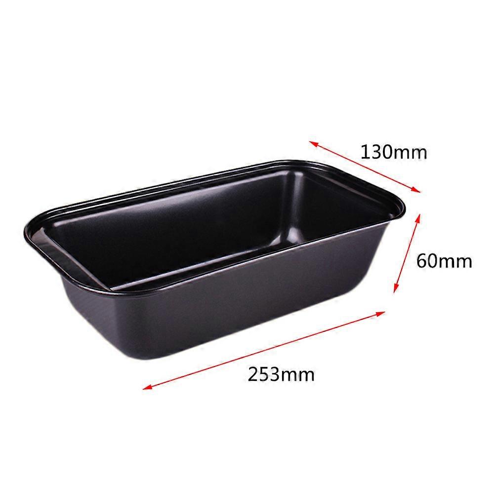 Non-Stick Carbon Steel Bread Loaf Pan 25x13x6cm Rectangular Mold