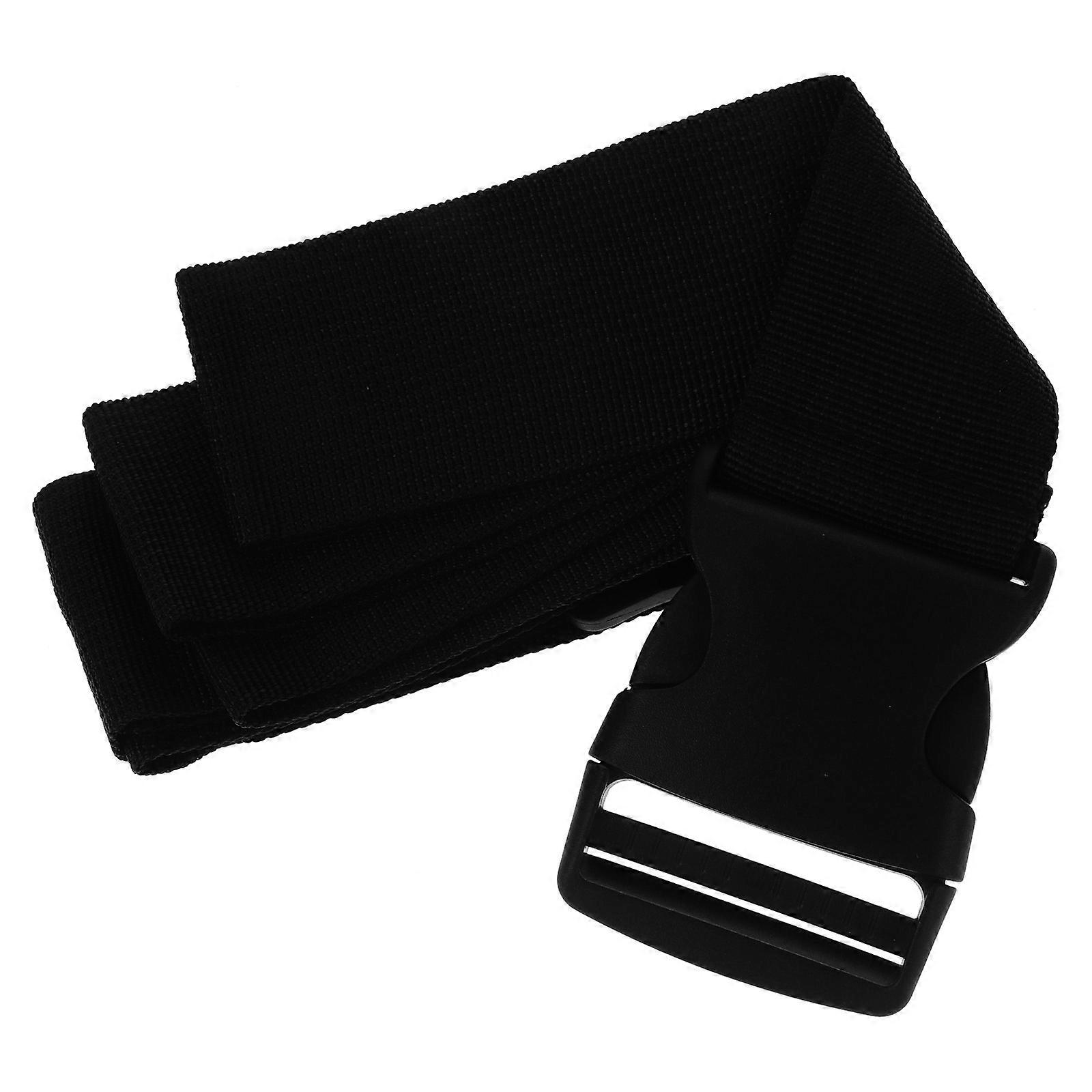 Adjustable Strap for Fanny Pack Nylon Black Heavy Load Secure for Decor Buckle Strap