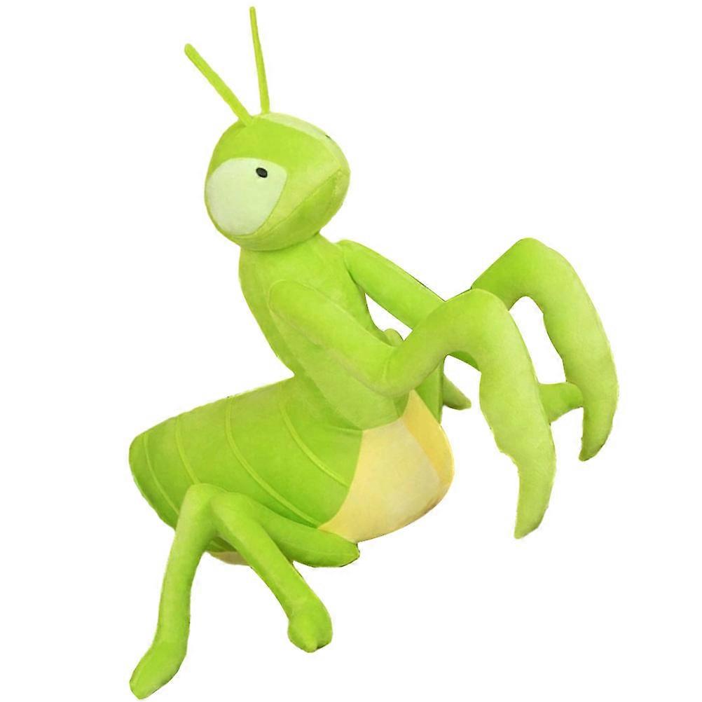 Insect Collector for Kids Mantis Plush Stuffed Toy for Childhood Education Home Decor Green Cloth Toy 1Set