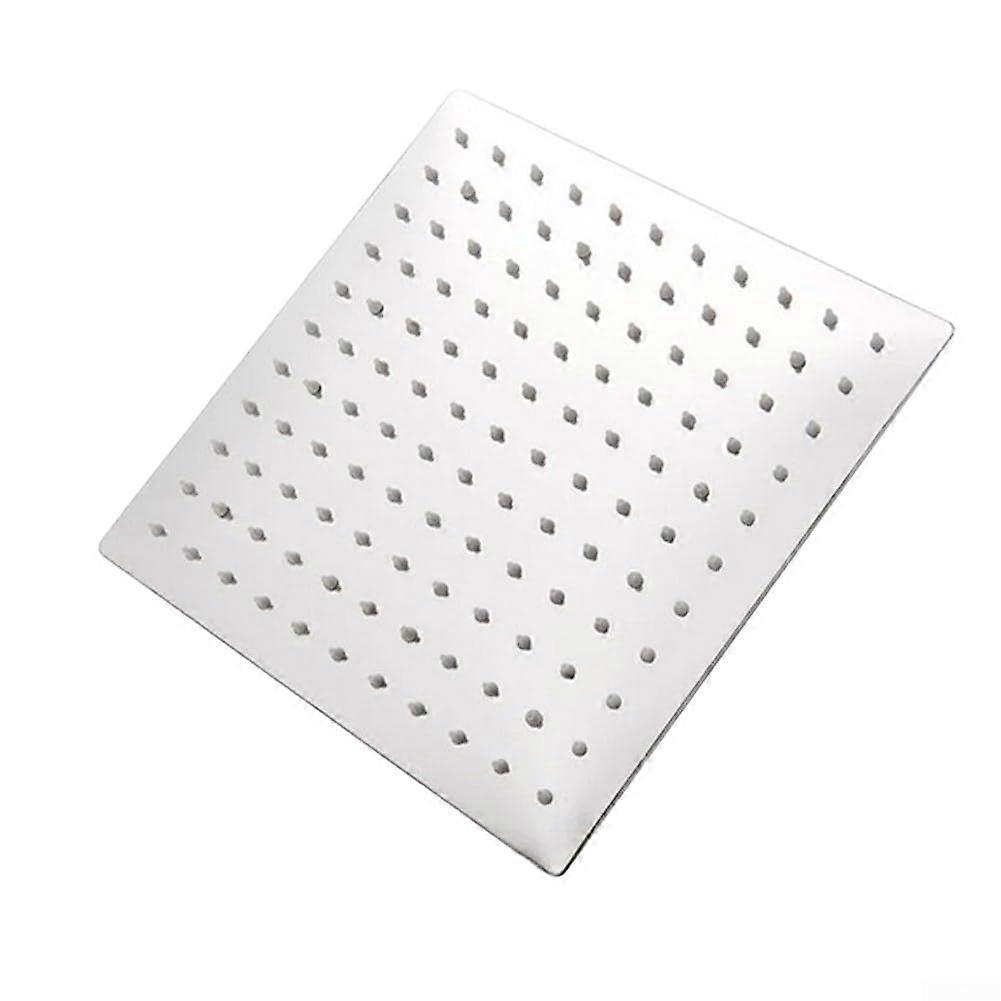 Square Rainfall Shower Head Stainless Steel, Universal Fit, Easy Installation, Modern Design, Standard Connection