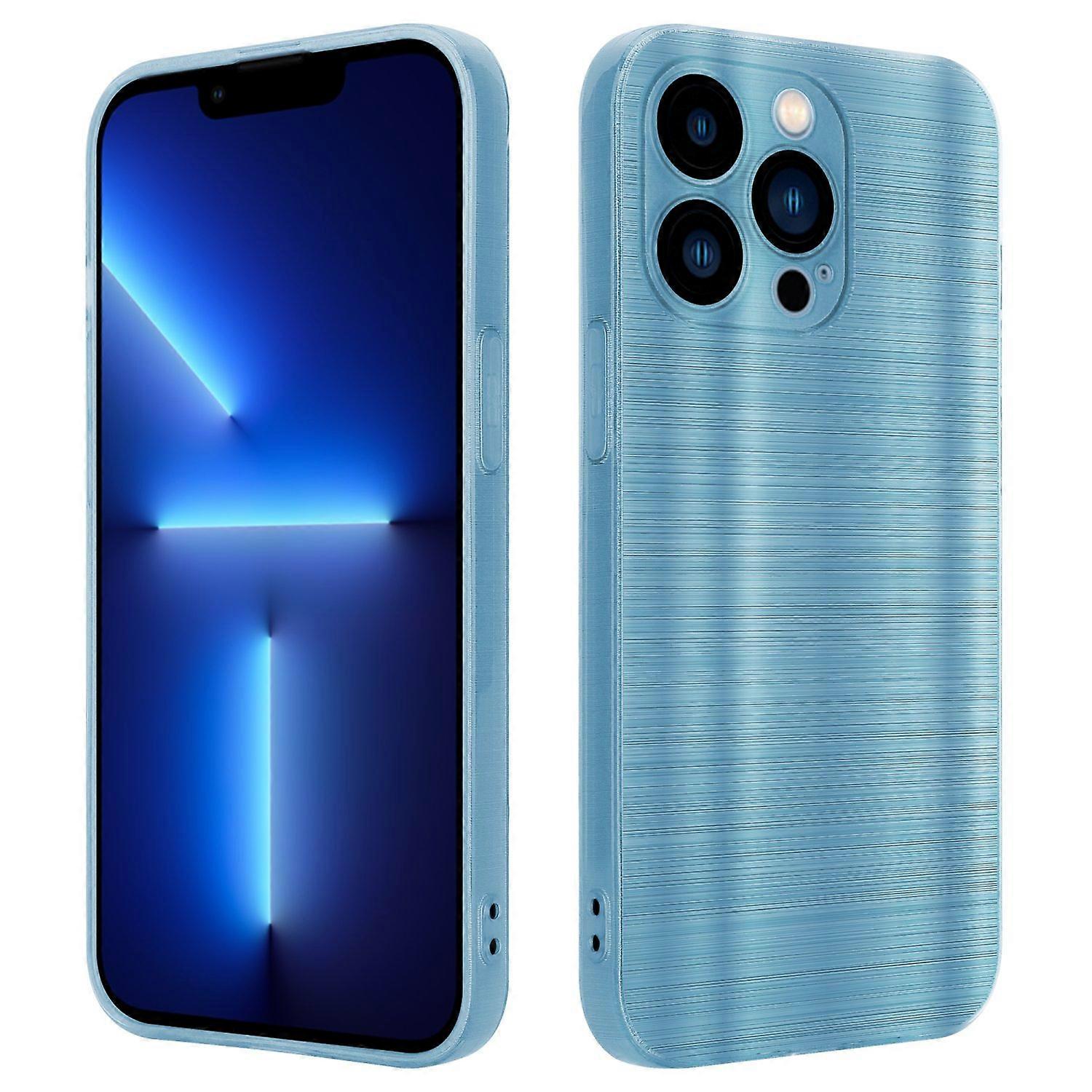 iPhone 13 PRO Protective Case - Brushed Design with Camera Protector