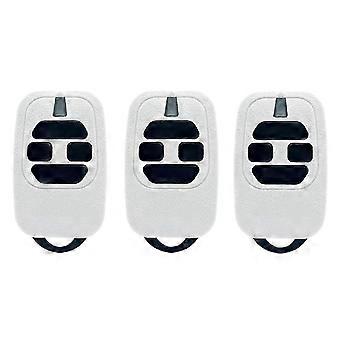 3Pcs Garage Door Remote Control 433.92MHz Rolling Code for GT4 GTI2 GTI4 Series Handheld mitter