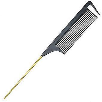 9,3 Zoll Rattenschwanzkamm zum Haarstyling, Scheitel und Flechten Metall Edelstahl