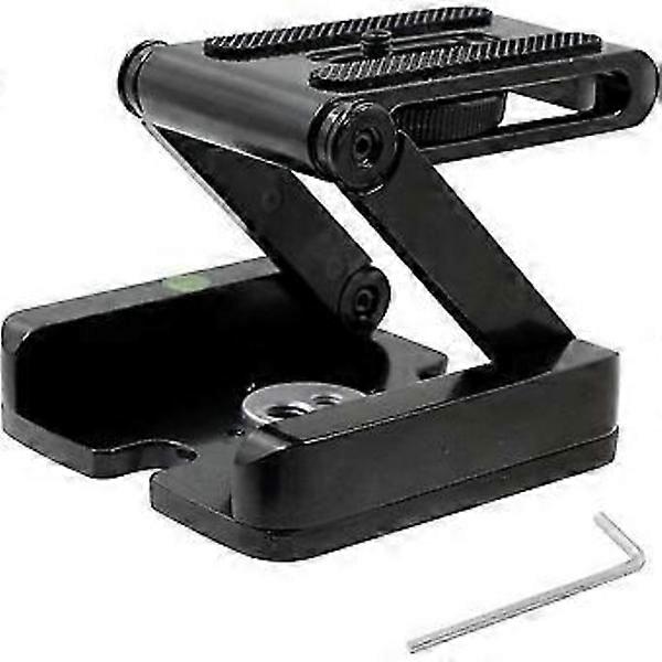 Tête de trépied portable à inclinaison en Z, support de caméra en alliage d'aluminium