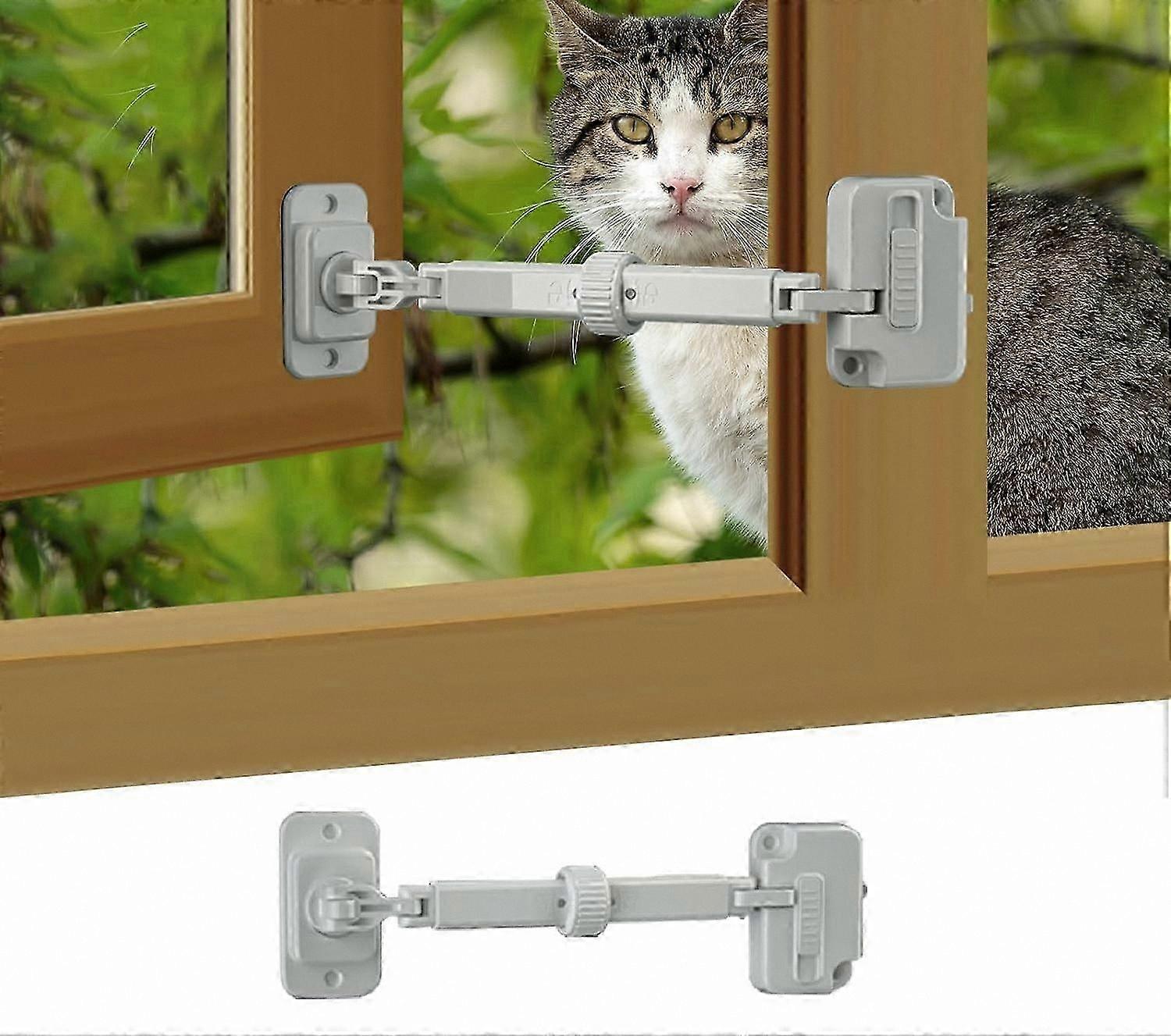 Adjustable Window Restrictor for Baby & Pet Safety - Secure Home Window Lock