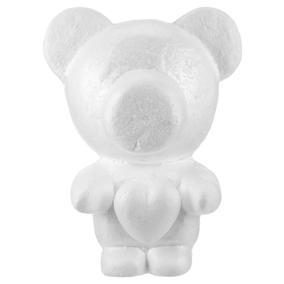 1Pc Bär Form Modellierung Bär Form Hochzeit Party Dekor Bär Modell DIY Schaum Handwerk