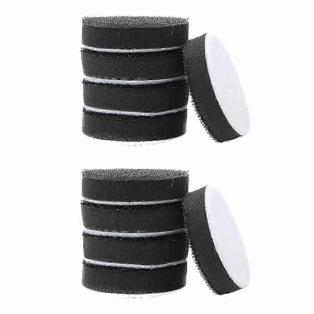 75mm Soft-Density Sanding Interface Pad Set, 10-Pack Hook & Loop Backing Pads for Sponge Buffing and Polishing Applications