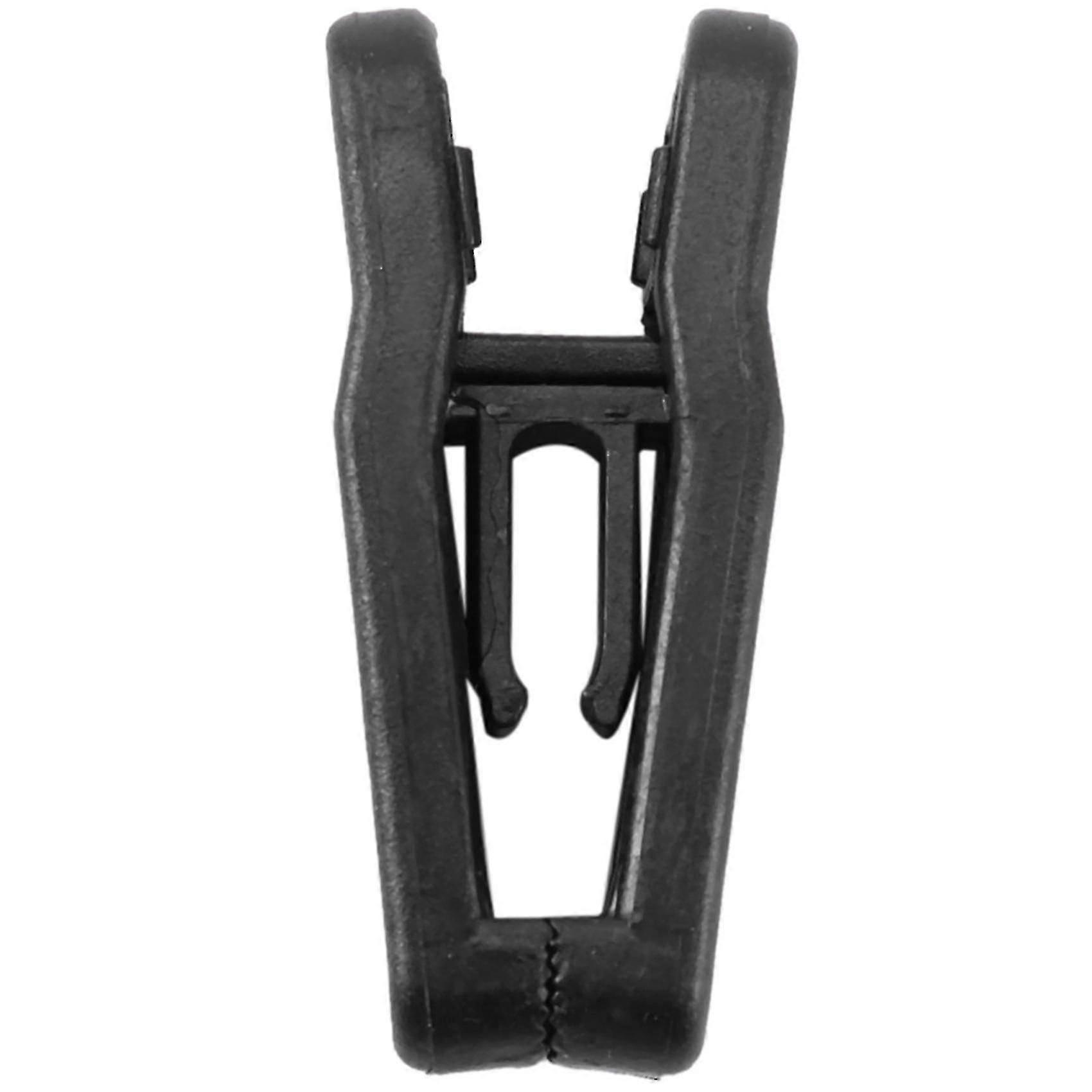 Kunststoff-Kleiderbügelclips Schwarz Starke Klemmgriff-Clips zur Verwendung mit schlanken Kleiderbügeln, Multi-Pu