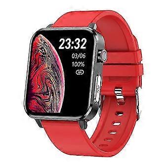 Smart Watch Ecg, Ip68 Waterproof Fitness Trackers With Body Temperature, 1,7 Inch Touch Screen Activity Tracker With Heart Rate Spo2 Pedometer Press