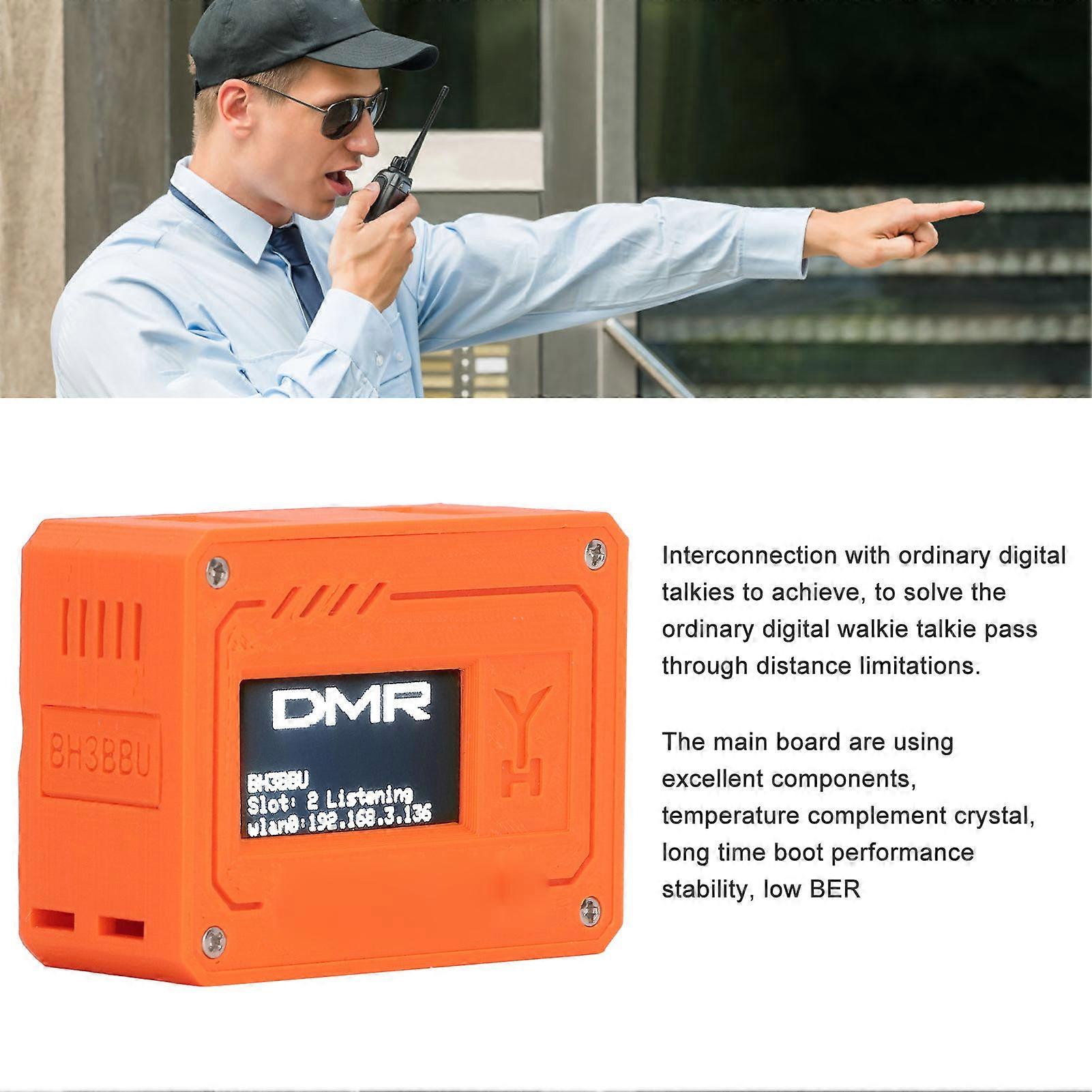 Hotspot Walkie Talkie Modem 1,3 Zoll OLED Duplex Box 16G Orange