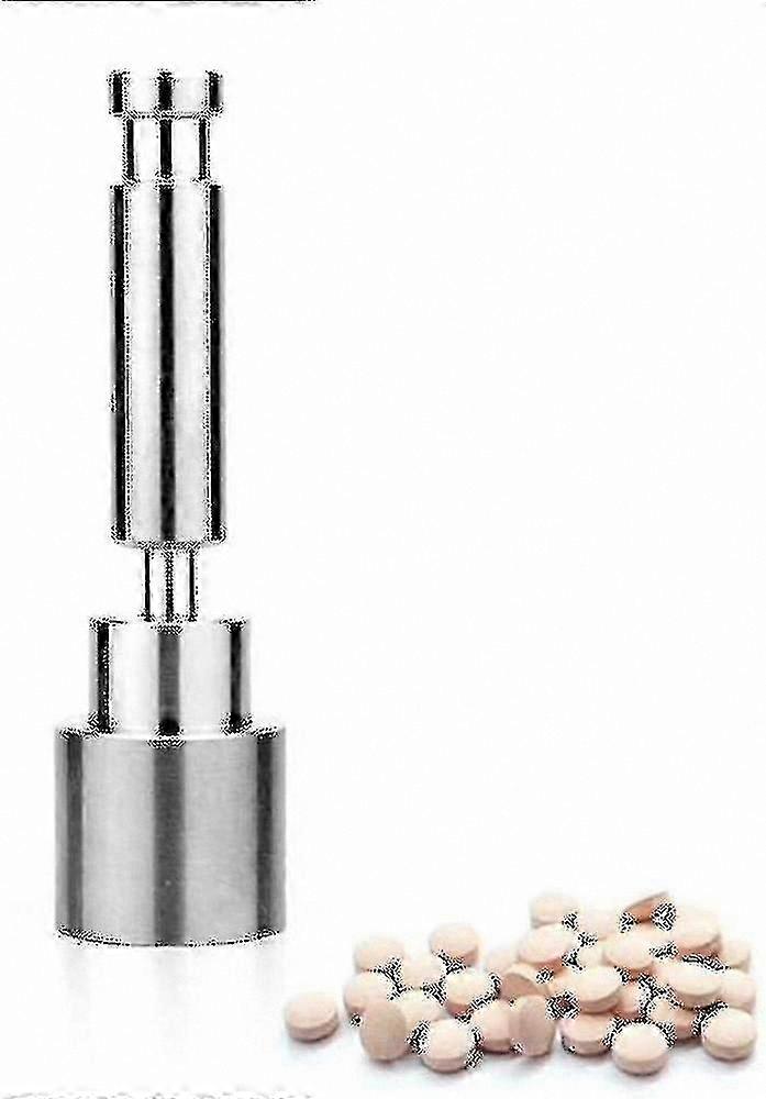 Manual Tablet Press for Home Use - 6mm-10mm Pill Maker & Sugar Slicer Tool