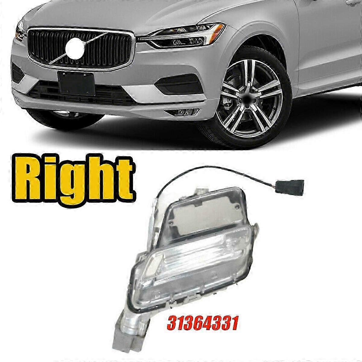 Front Bumper Fog Light Assembly Compatible with 2014-2018 SUV Models Daytime Running Lamp Replacement
