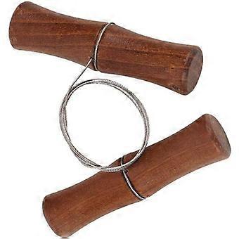Fil de coupe d’argile, manche en bois très tranchant et lisse Fil de coupe d’argile solide et durable, pour les amateurs de produits en argile