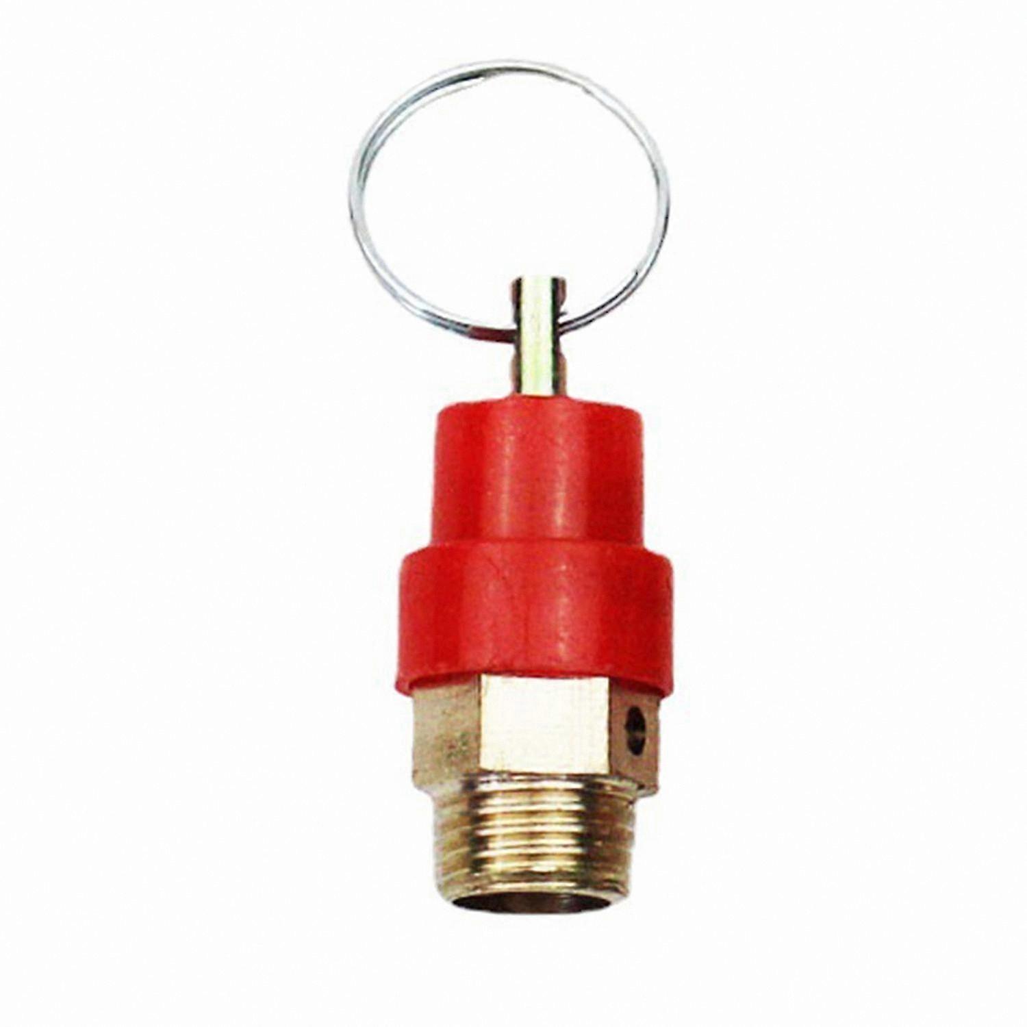 Pressure Relief Valve for Air Compressor with Male Thread and Pull Ring