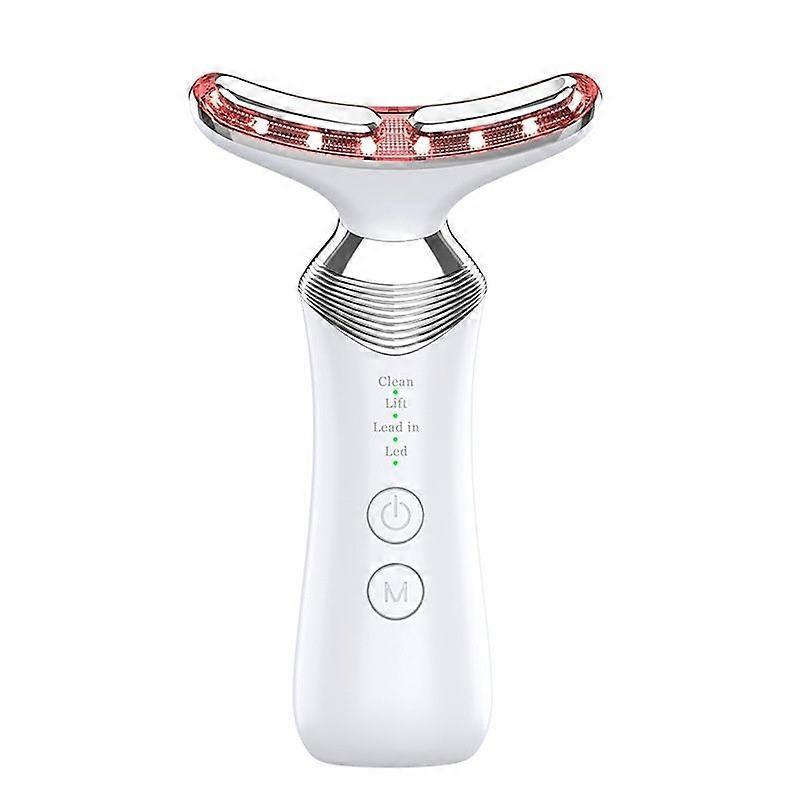 Face Massager Anti Wrinkle, 4 in 1 RF Neck Face Massager for Anti Aging Lifting and Firming Sagging Skin