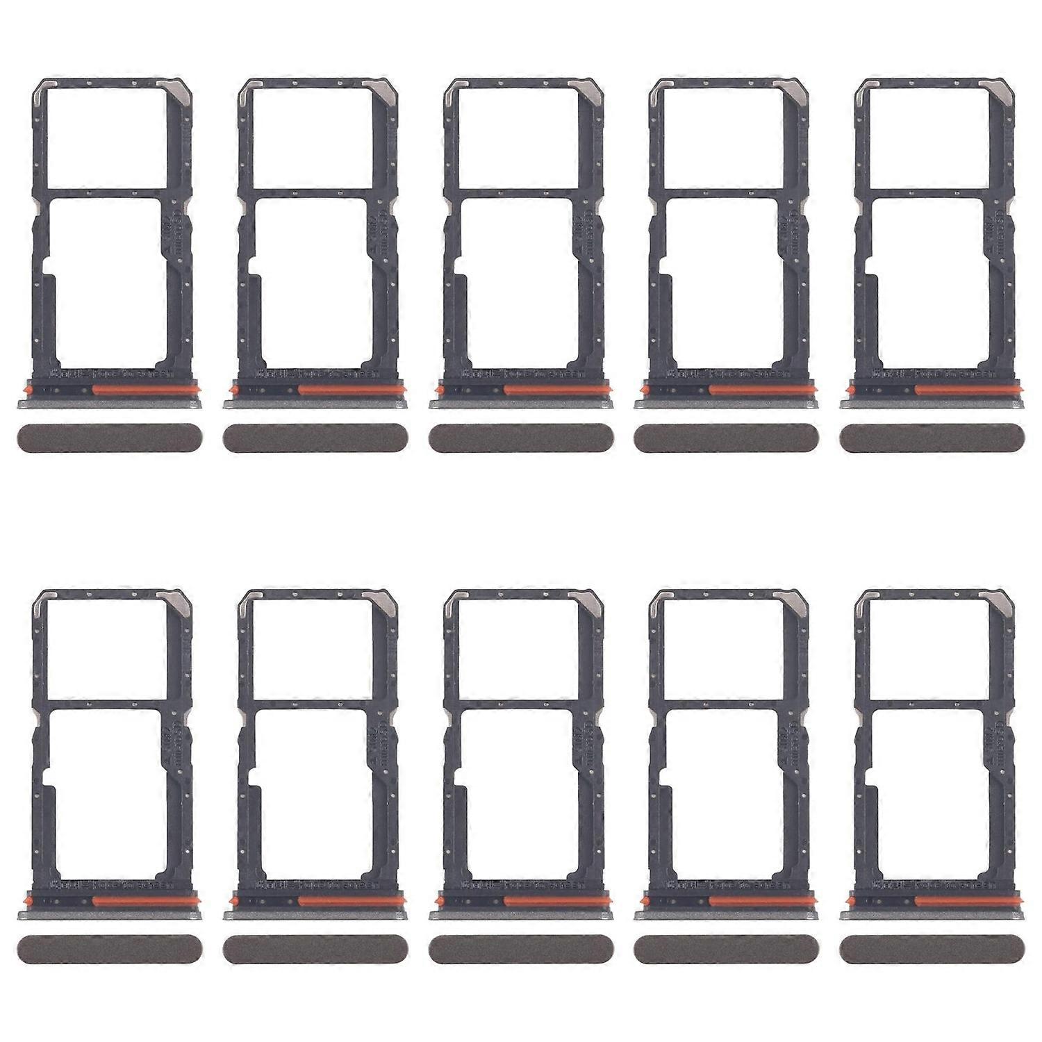 For OPPO A5 Energy 10pcs COMPATIBLE SIM + Micro SD card tray