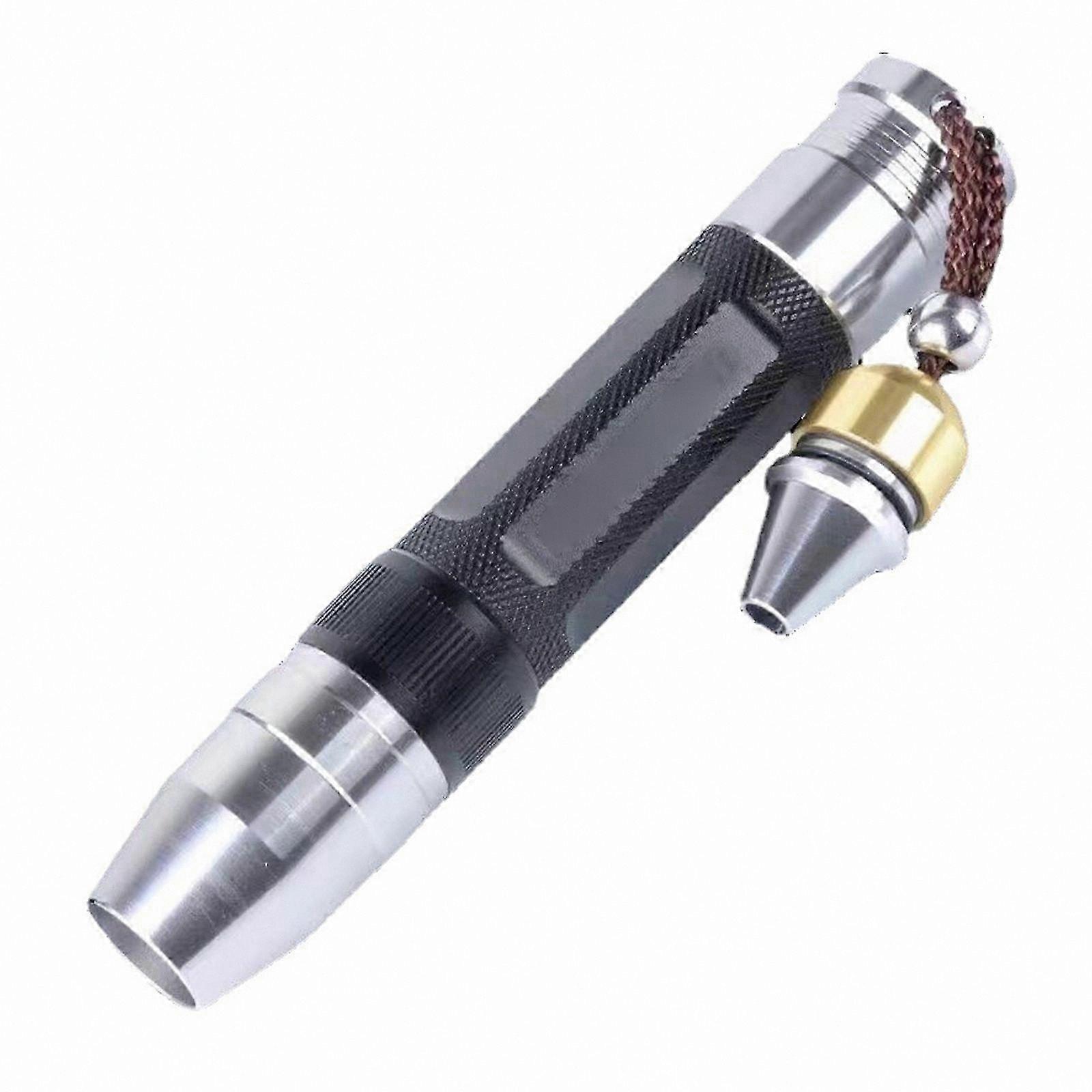 UV LED Flashlight with White and Yellow Light for Gemstone and Amber Testing